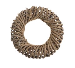 věnec vyplétaný 28 cm - přírodní