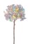 OPALIZZE hortenzie 32 cm – iridescentní transparentní