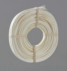 pás 10 mm , rattan - bílá krém