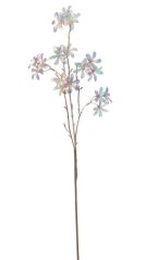 OPALIZZE magnólie 83 cm – iridescentní transparentní