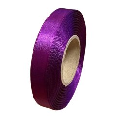 atlasová stuha 15 mm x 20 m - fialová