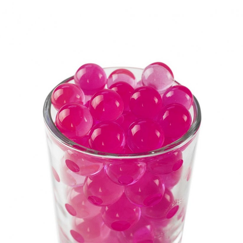 hydrogel - Vodní perly 10 g - růžová větší
