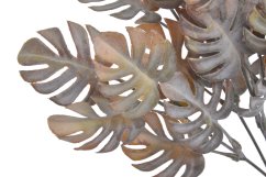 monstera trs 35 cm - šedá/hnědá