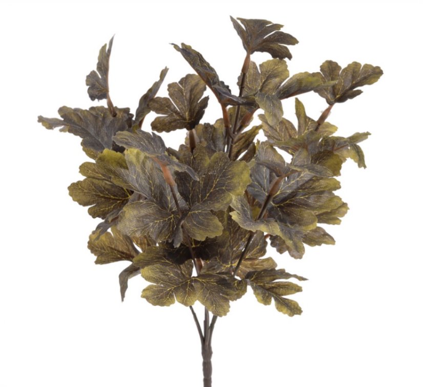 trs listí x7 - khaki se světlým okrajem