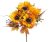 podzimní kytice slunečnic a listí