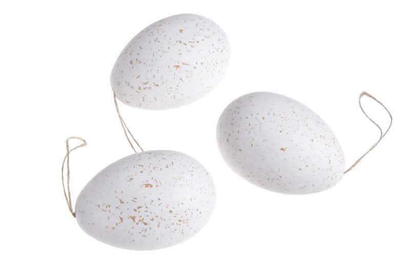 vajíčka velká 8 cm (12 ks) k pověšení