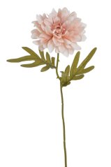 květ jiřiny 38 cm - růžová