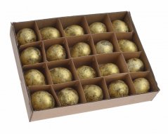 křepelčí vejce (20 ks) - zlatá