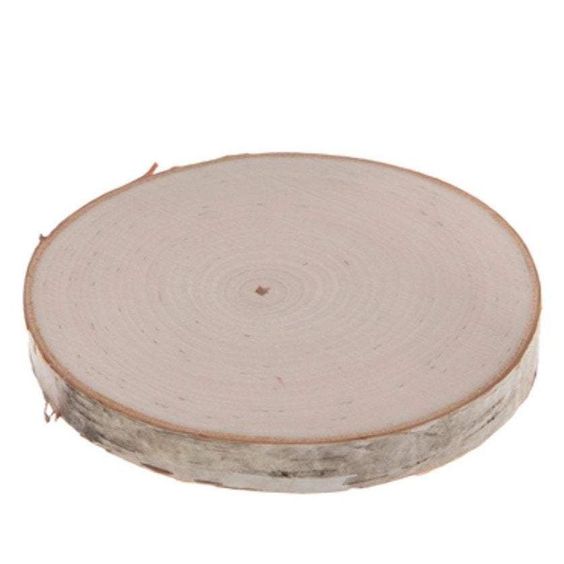 přírodní plátky břízy 15 cm (4 ks)