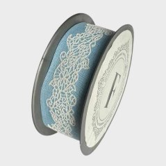 stuha 35 mm x 5 m modrá