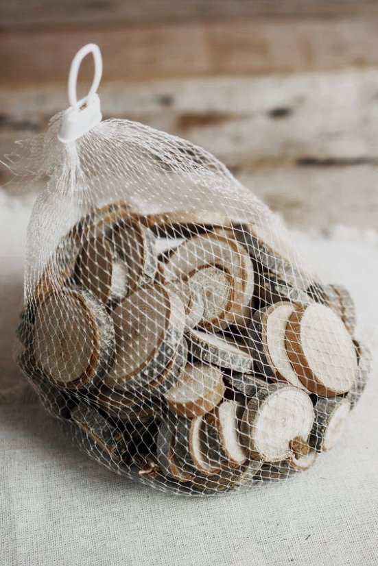 přírodní vrbové plátky 4 cm (500 g)