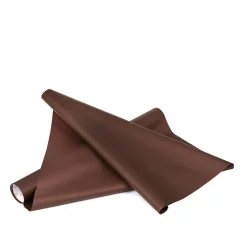 perlová fólie 50 cm - matná - tmavá čokoláda