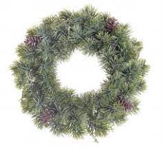 jehličnatý věnec se šiškami 28 cm