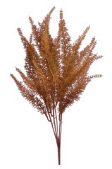 umělá rostlina, trs - hnědovínová