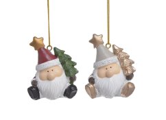 vánoční skřítek na pověšení (2 ks)