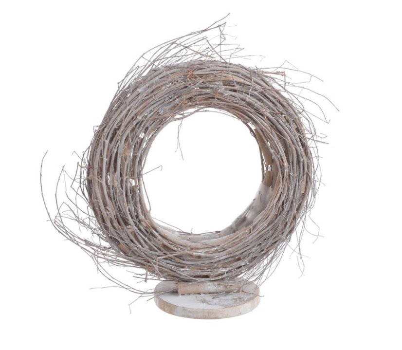 dekorace - kruh stojící 33 cm