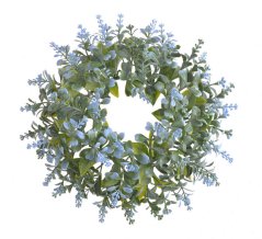 věnec 27 cm - modrá
