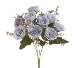 trs růží 28 cm - modrá