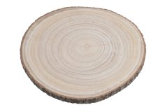 dřevěný plátek kulatý ⌀ 42 cm