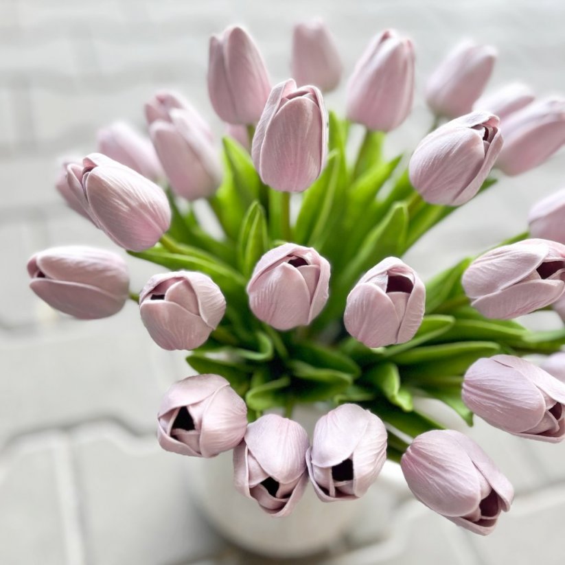 tulipán pěnový (5 ks) - fialová OLD