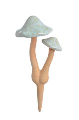 keramické hřiby x2 s pružinou 30 cm