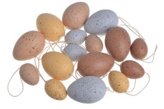 vajíčka 6 a 4 cm - mix barev