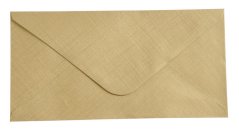 dárkové obálky DL (10 ks) -- zlatá