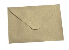 dárkové obálky C6 (10 ks) -- zlatá