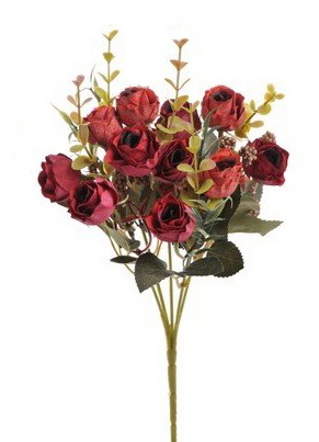 růže - kytice - červená