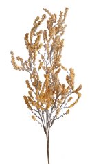 větvička s kuličkami 53 cm - žloutková