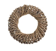 věnec vyplétaný 28 cm - přírodní