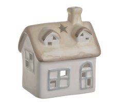 keramický domek - lucerna