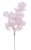 větvička s květy 95 cm - sv. růžová