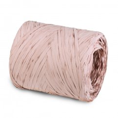 raffia / raphia umělá 200 m - starorůžová
