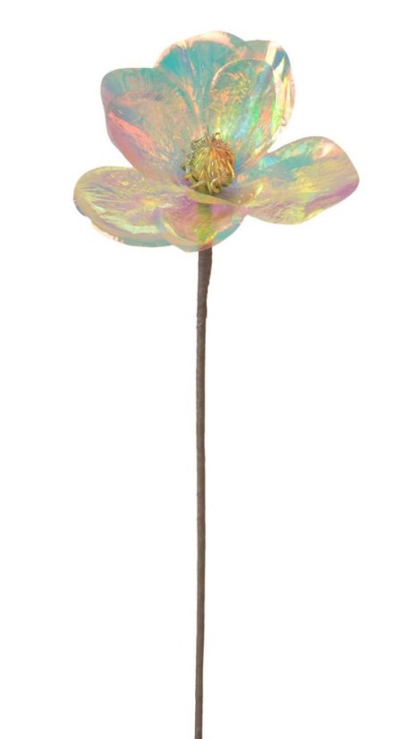 OPALIZZE magnólia 51 cm – iridescentná transparentná