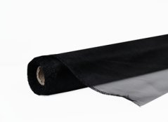 organza obšitá 36 cm x 9 m - černá