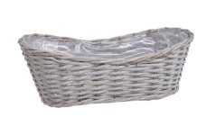 koš oválný s igelitem 33 cm