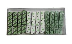 kolíčky 4 cm (12 ks) - zdobené