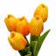 tulipán pěnový (5 ks) - oranžová