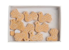 nalepovací perníčky ptáčci (10 ks)