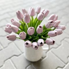 tulipán pěnový (5 ks) - fialová OLD
