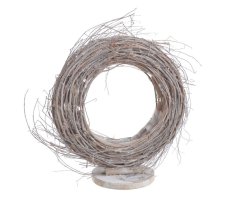 dekorace - kruh stojící 33 cm