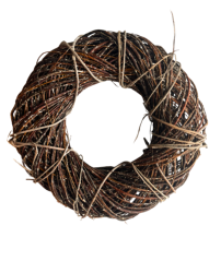 věnec proutěný - 35 cm