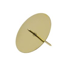 misky s bodci 5,3 cm (48 ks) - zlaté
