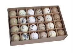 vajíčka k pověšení 5 cm (24 ks) - 6 barev