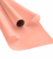 saténová fólie 50 cm - lososová
