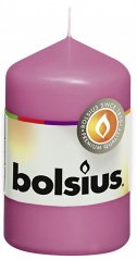 Válec svíčka Bolsius, 80/48 mm - růžová
