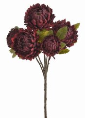 chryzantéma 46 cm - bordó