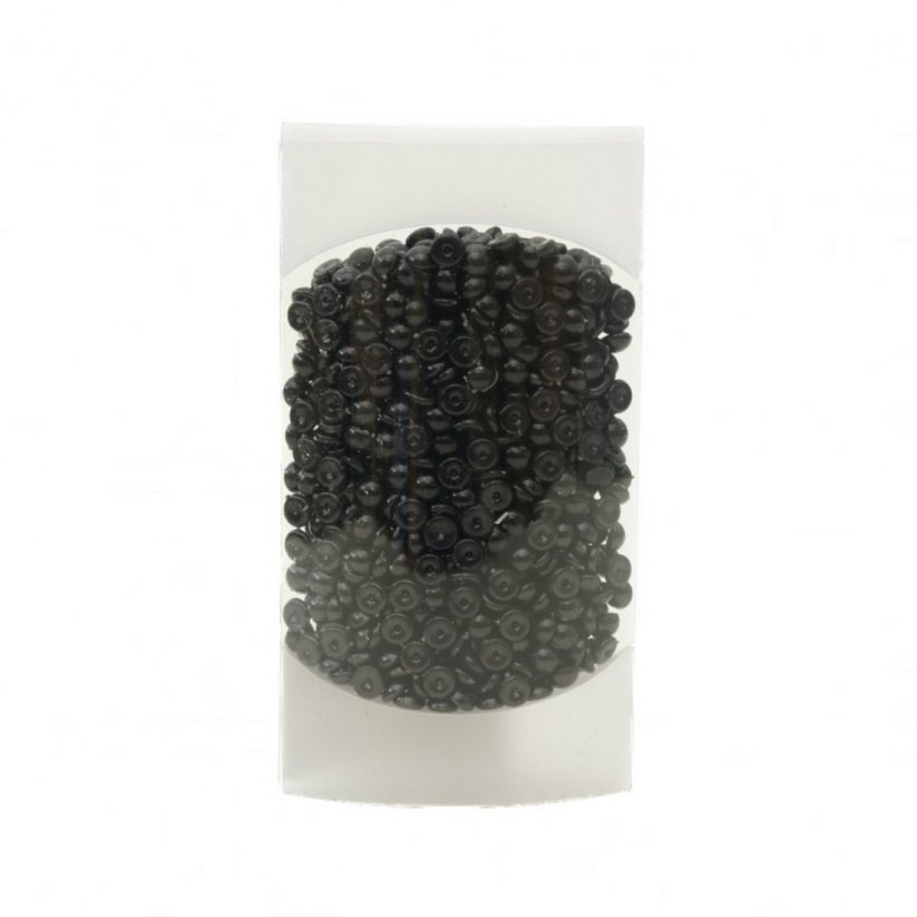 akrylové granulky 80 g - černá