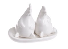 slepice v míse - pepř a sůl